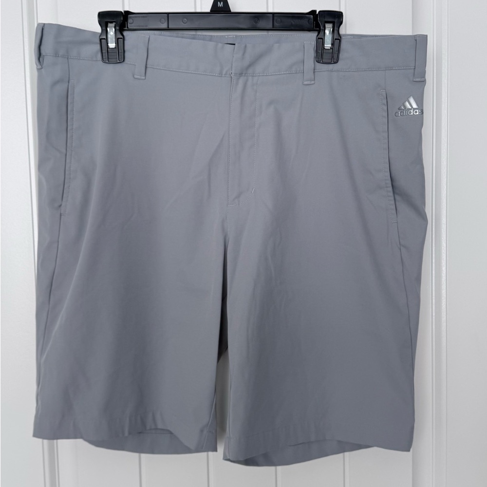 Adidas Men's Light Gray Athletic Shorts